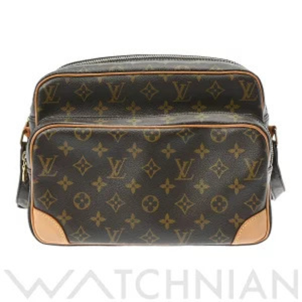 Louis Vuitton Monogram Nile Brown Canvas Shoulder Bag